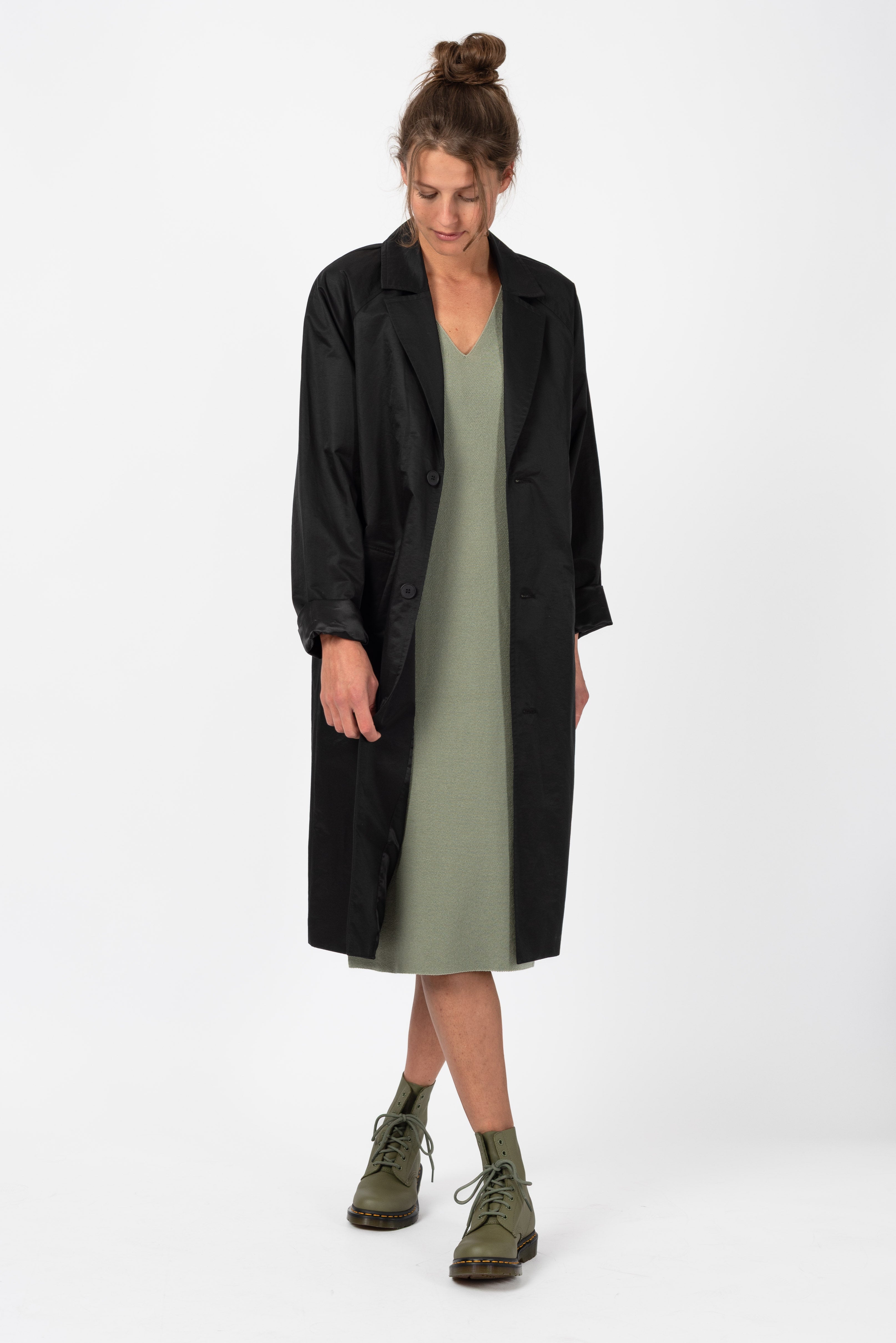 NNIstudio - LONGCOAT Light Unisex - Indigo Blue - S - 