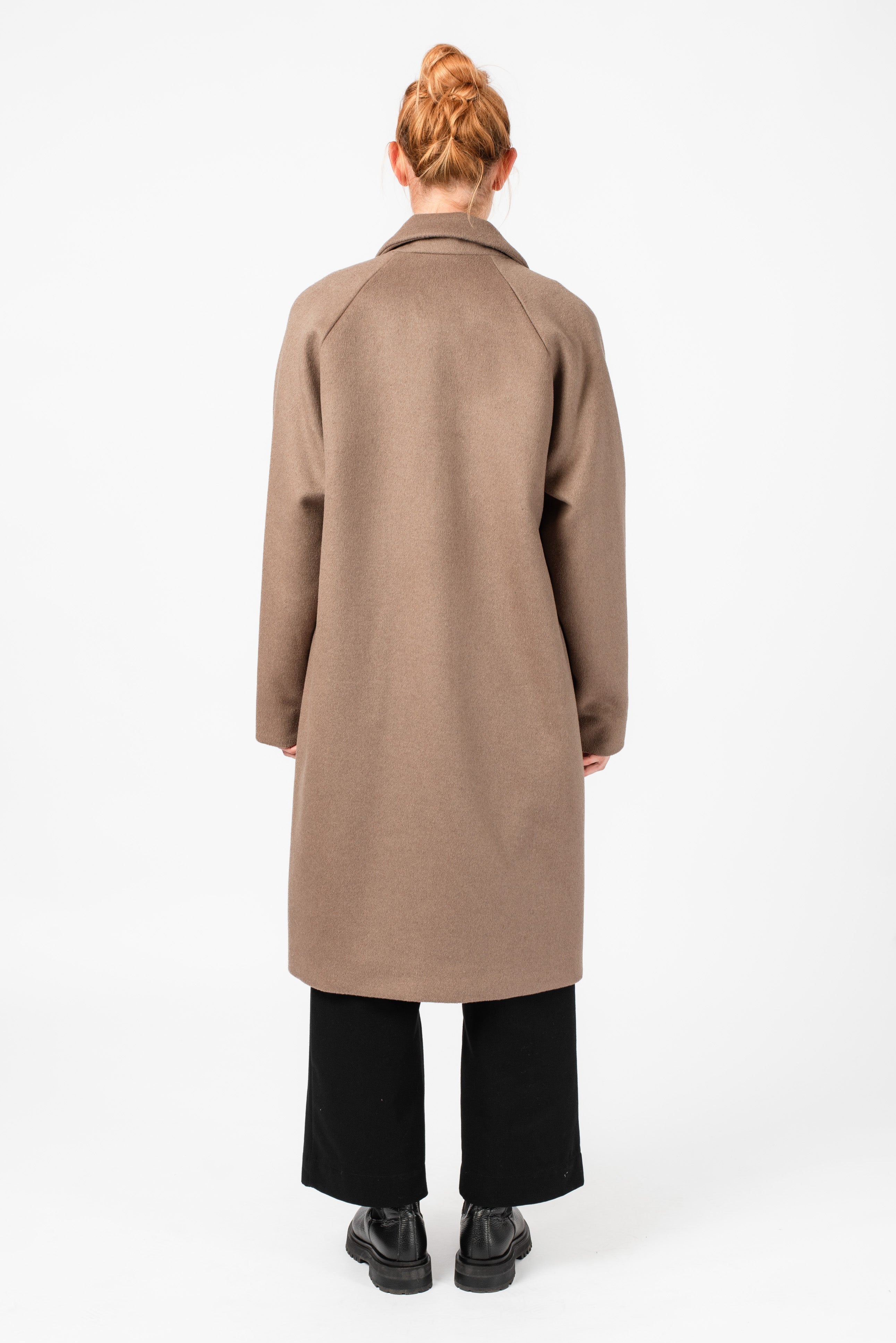 NNIstudio - LONGCOAT Wool - Phantom Black - XS -