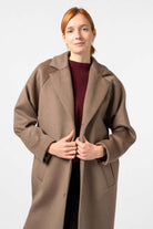 NNIstudio - LONGCOAT Wool - Red Mahogany - S - 