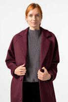 NNIstudio - LONGCOAT Wool - Red Mahogany - S - 