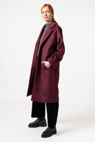 NNIstudio - LONGCOAT Wool - Taupe Grey - S - 