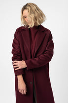 NNIstudio - LONGCOAT Wool - Taupe Grey - S - 