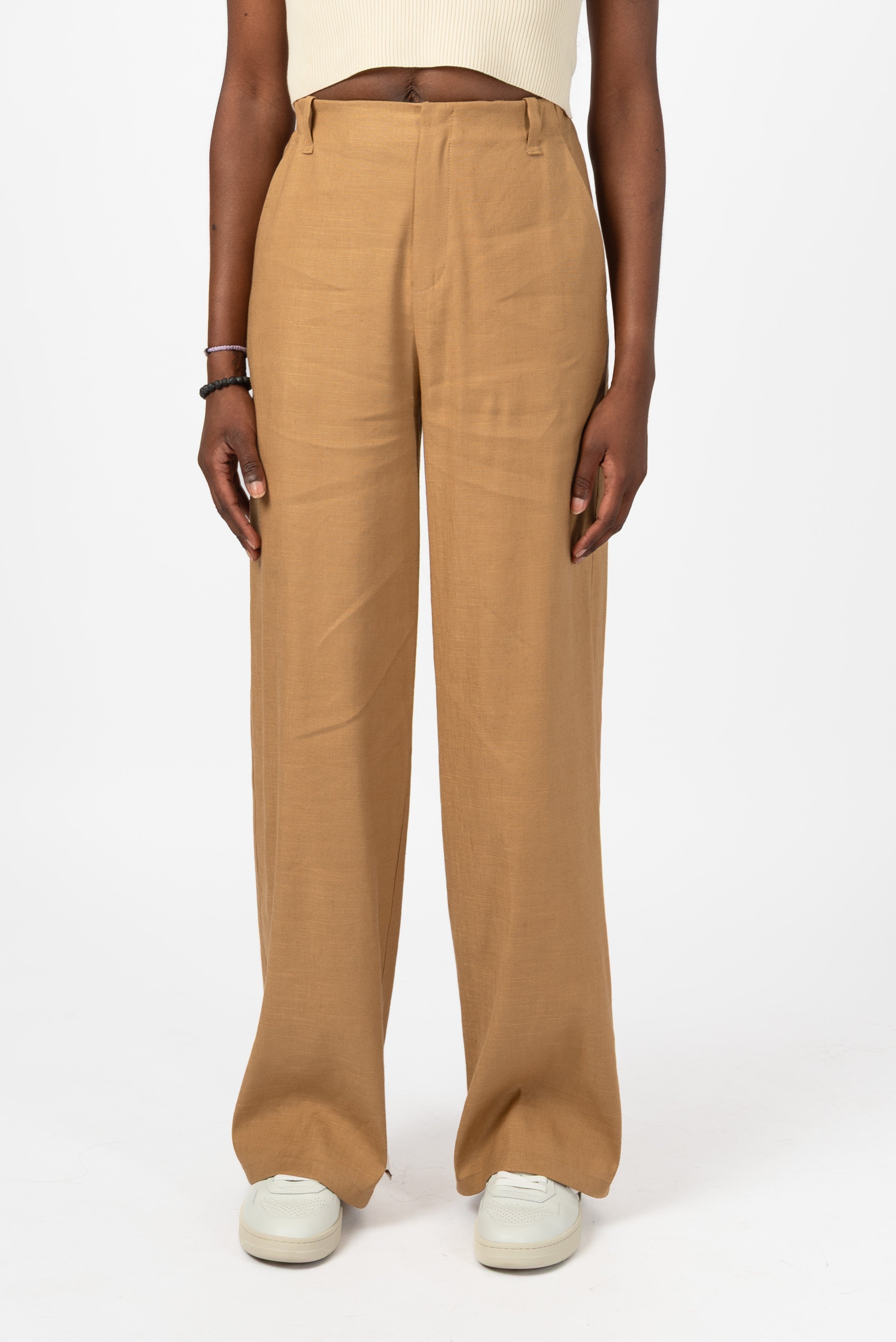 NNIstudio - MARLENE LEINEN 2.0 Hose - Phantom Black - XXS - 