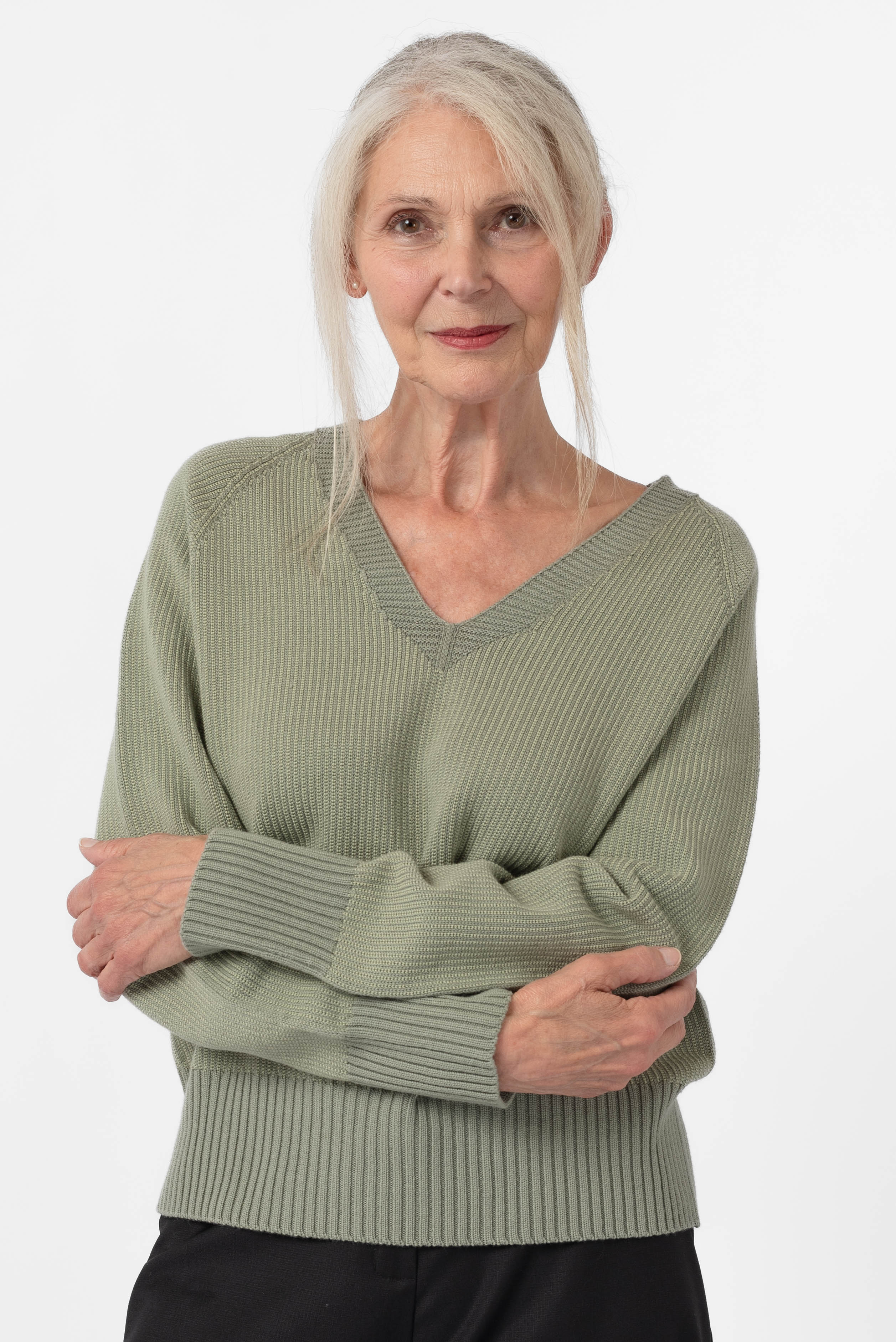 NNIstudio - MULTI Pullover - Pale Green / Lime - XS - 