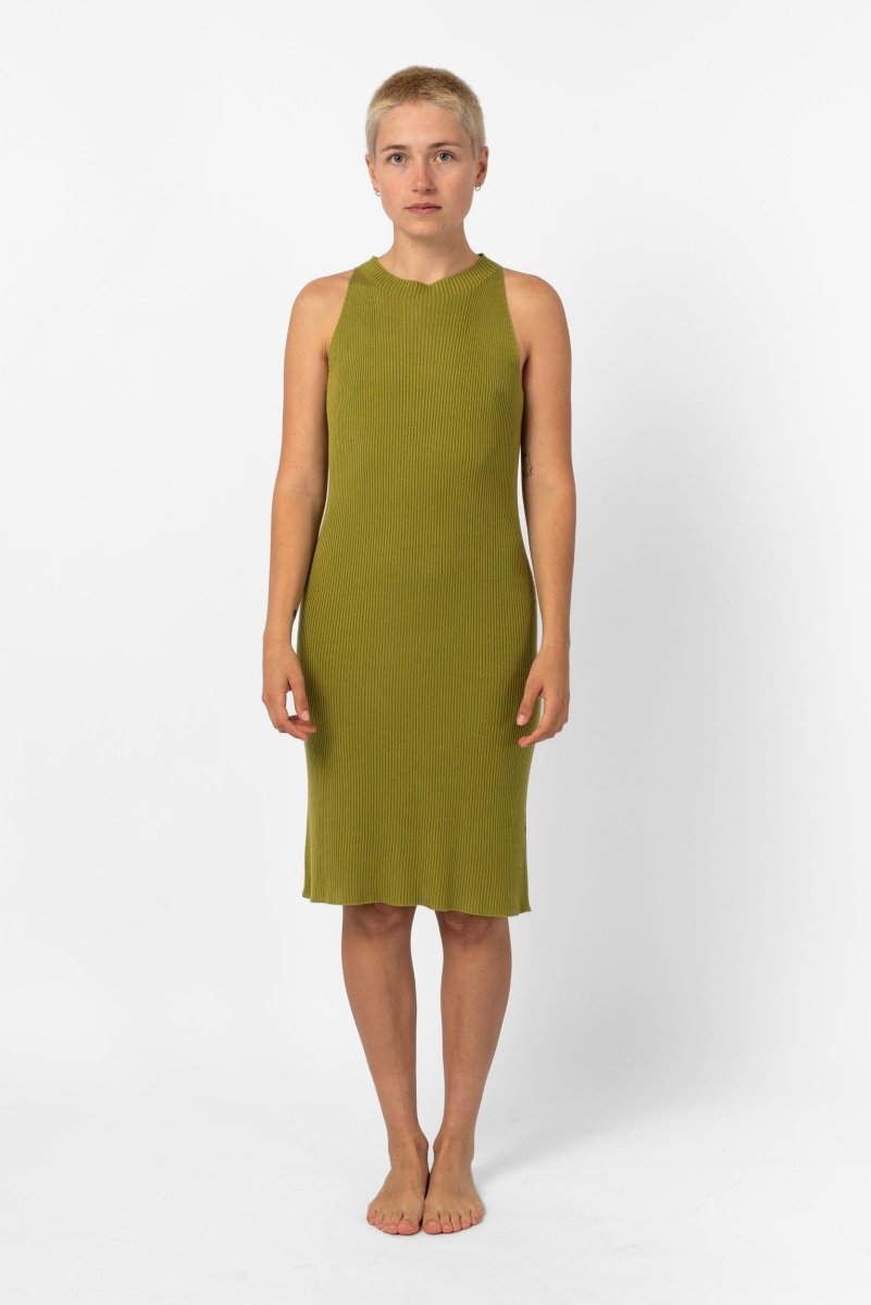 NNIstudio - NECKLINE Kleid - Kaktus - XS - 