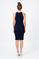 NNIstudio - NECKLINE Strick-Kleid - Moss Green - XS -