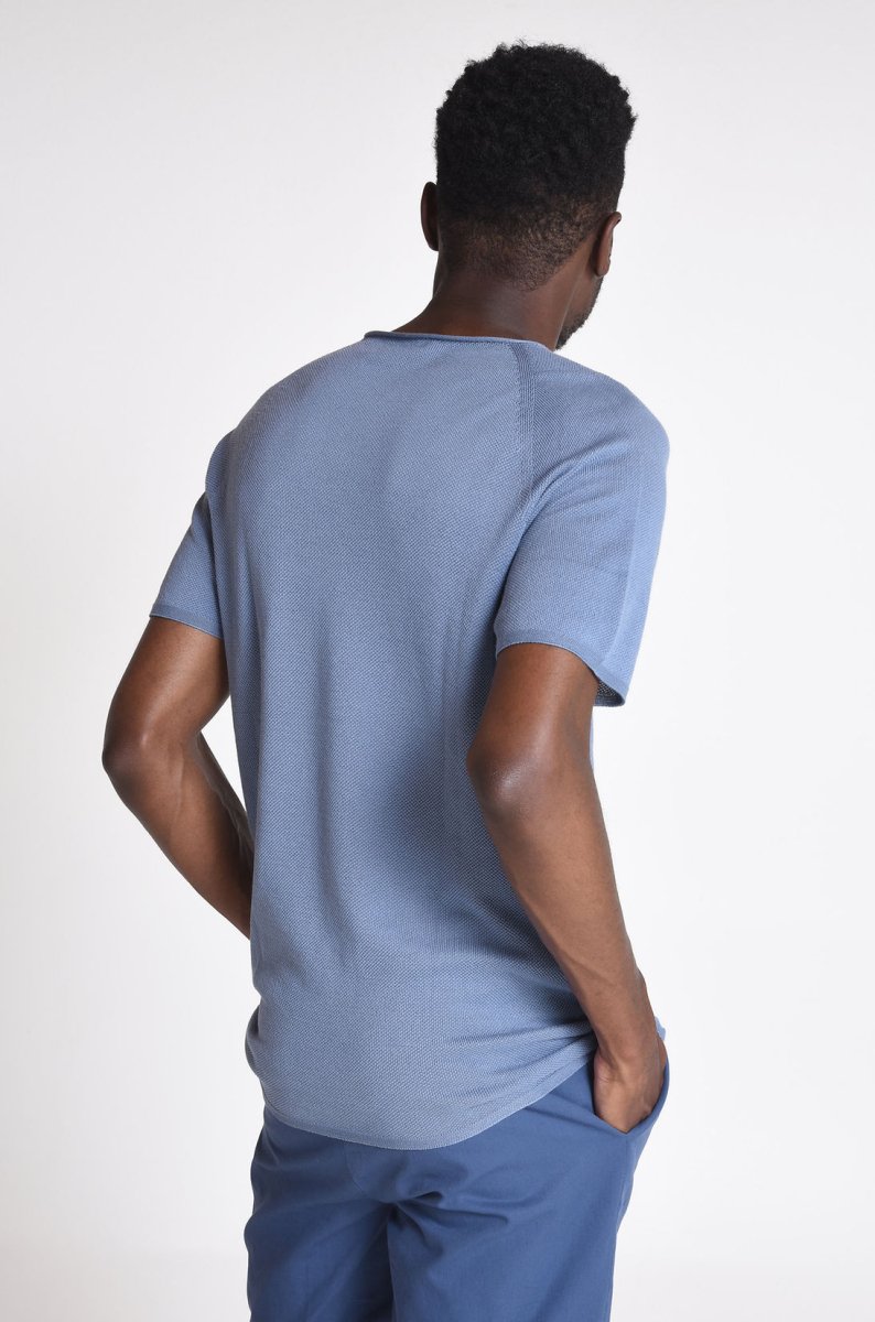 NNIstudio - NORM Shirt Male _ to good to go - Hellblau - L - 