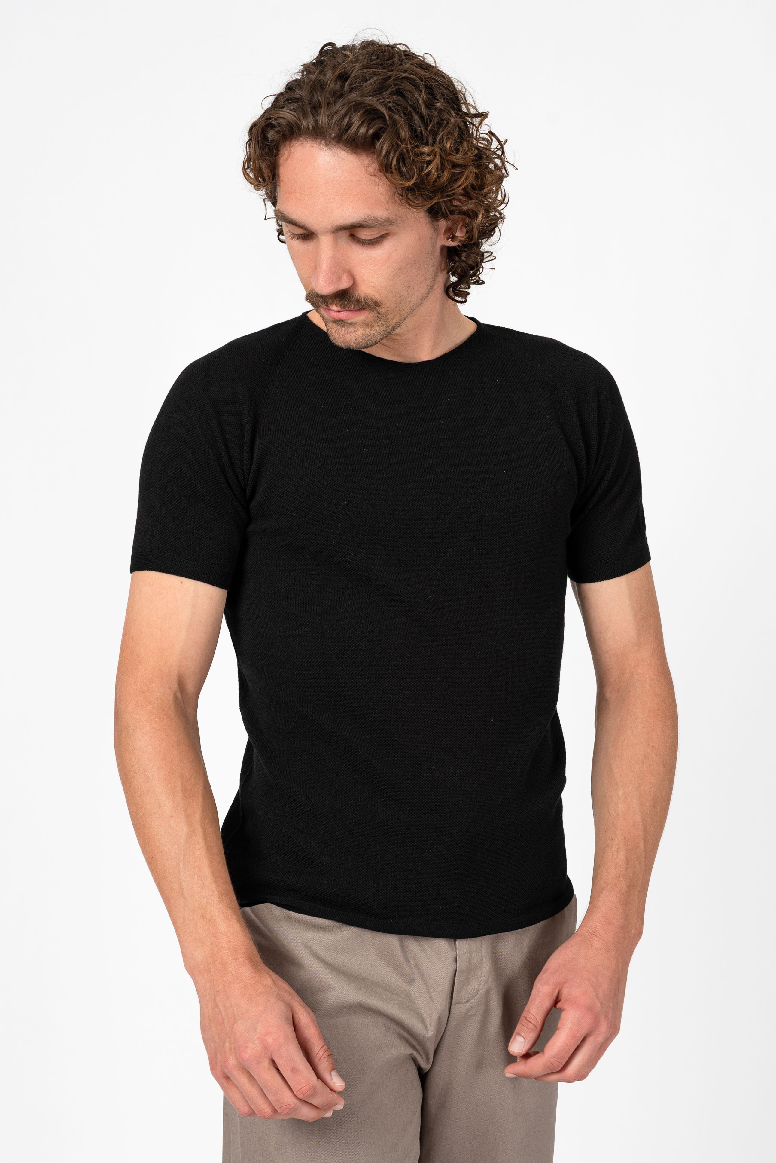 NNIstudio - NORM Strick - Shirt - Loden Green - XS - 