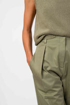 NNIstudio - O - SHAPE Hose Cotton - Oyster Grey - XS - 