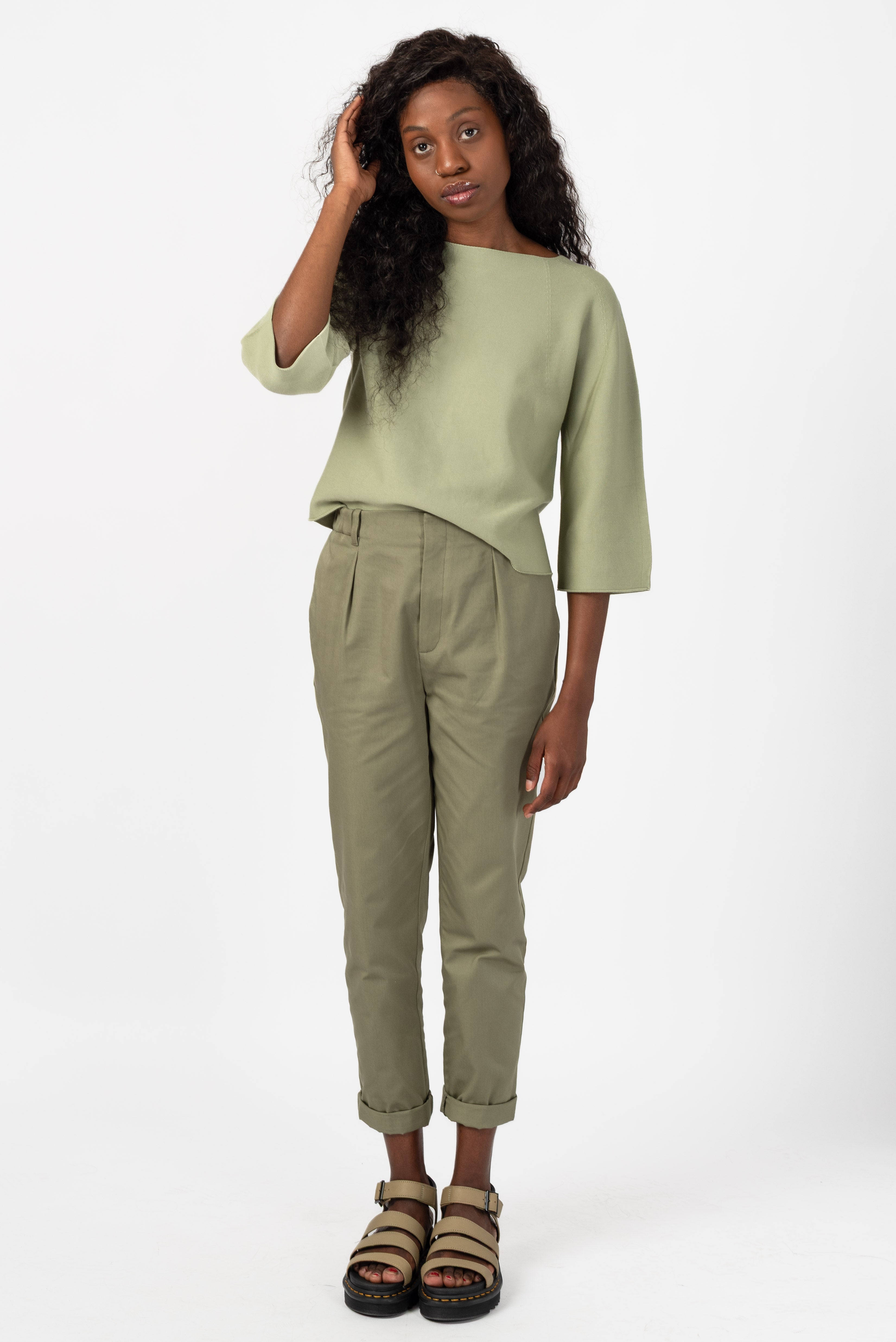 NNIstudio - OFFICE 2.0 Hose Cotton Low - Oyster Grey - XS - 