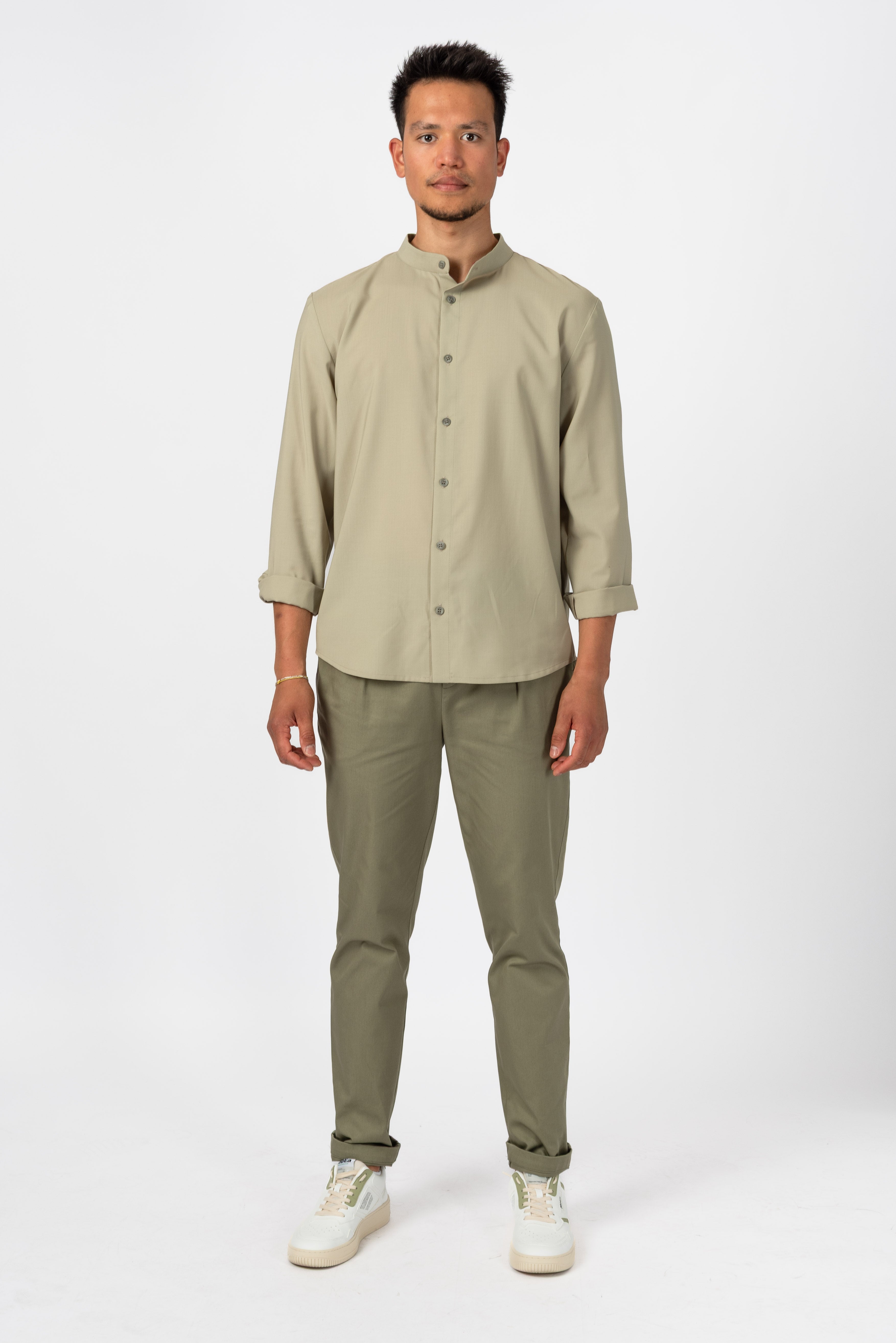 NNIstudio - OFFICE 2.0 Hose Unisex - Slate Green - XS - 