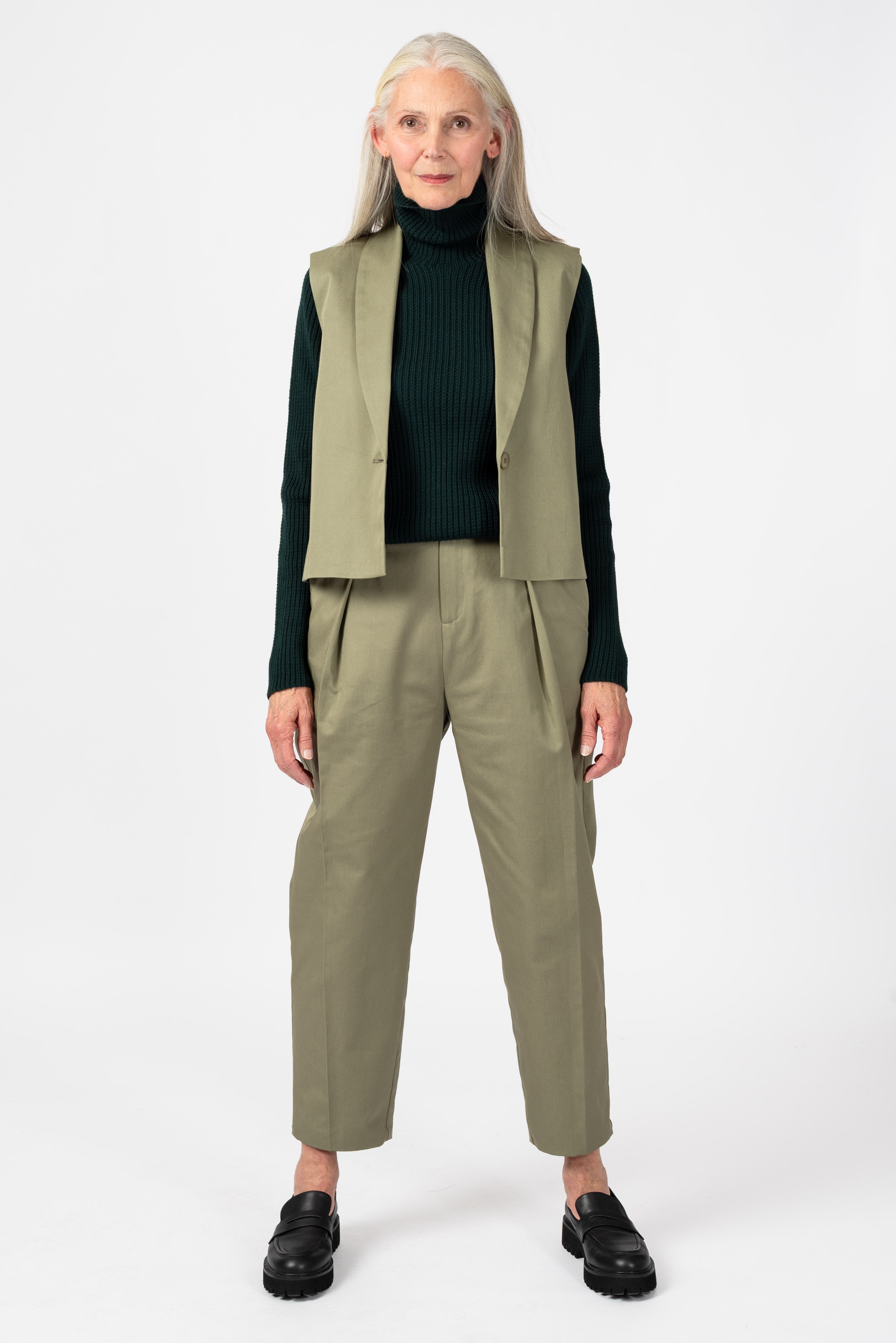 NNIstudio - OFFICE 2.0 Weste - Camel - XS/S - 