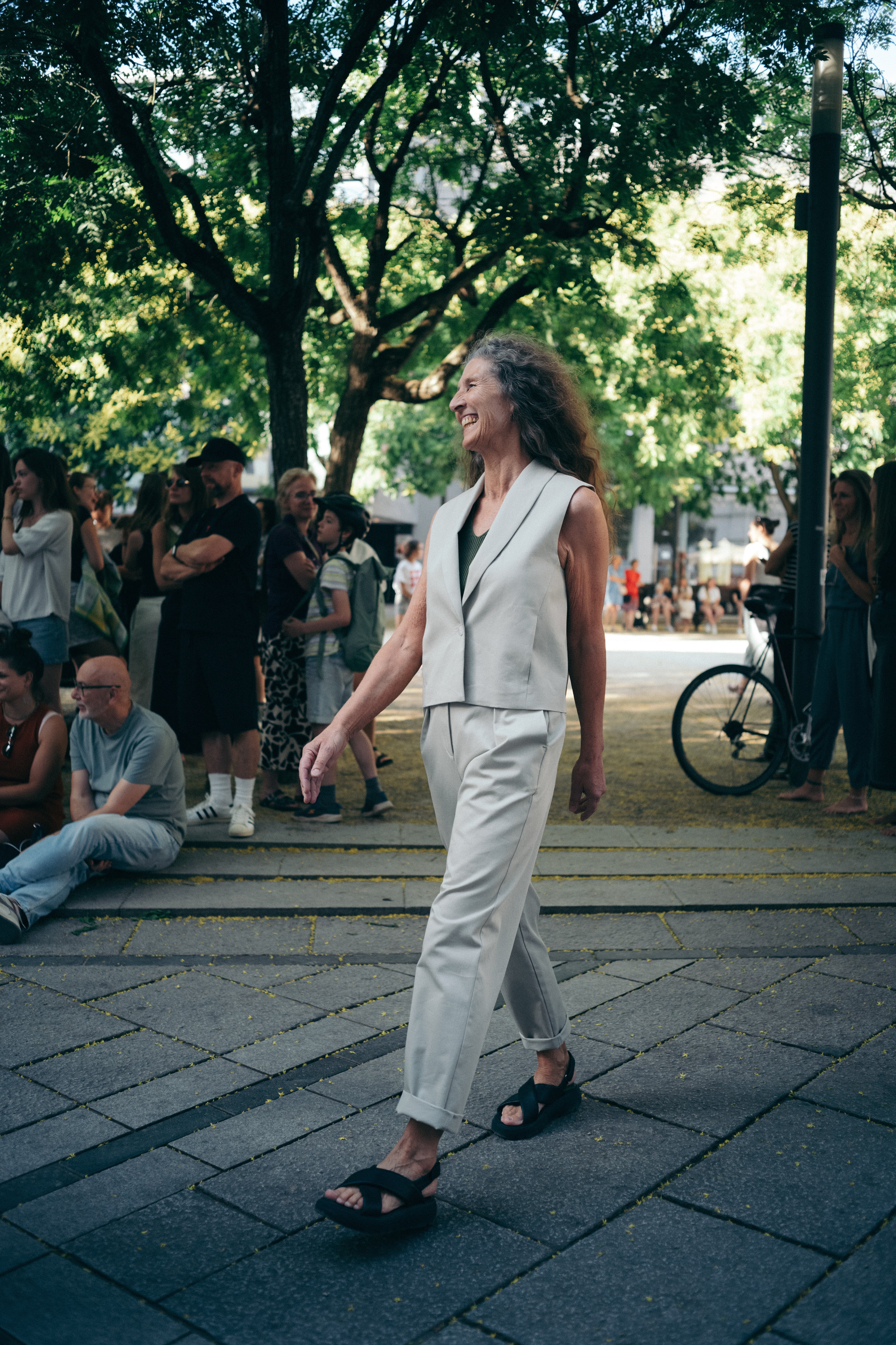 NNIstudio - OFFICE 2.0 Weste - Oyster Grey - XS/S - 