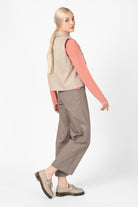 NNIstudio - OFFICE 2.0 Weste Wool - Frosted Almond - XS/S - 