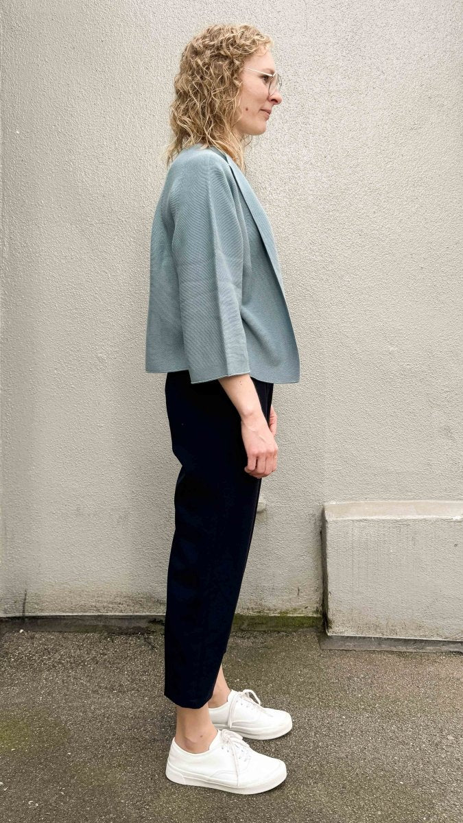 NNIstudio - OFFICE Hose 7/8 COOLWOOL Female _ too good to go - Dunkelblau - XS/S - 