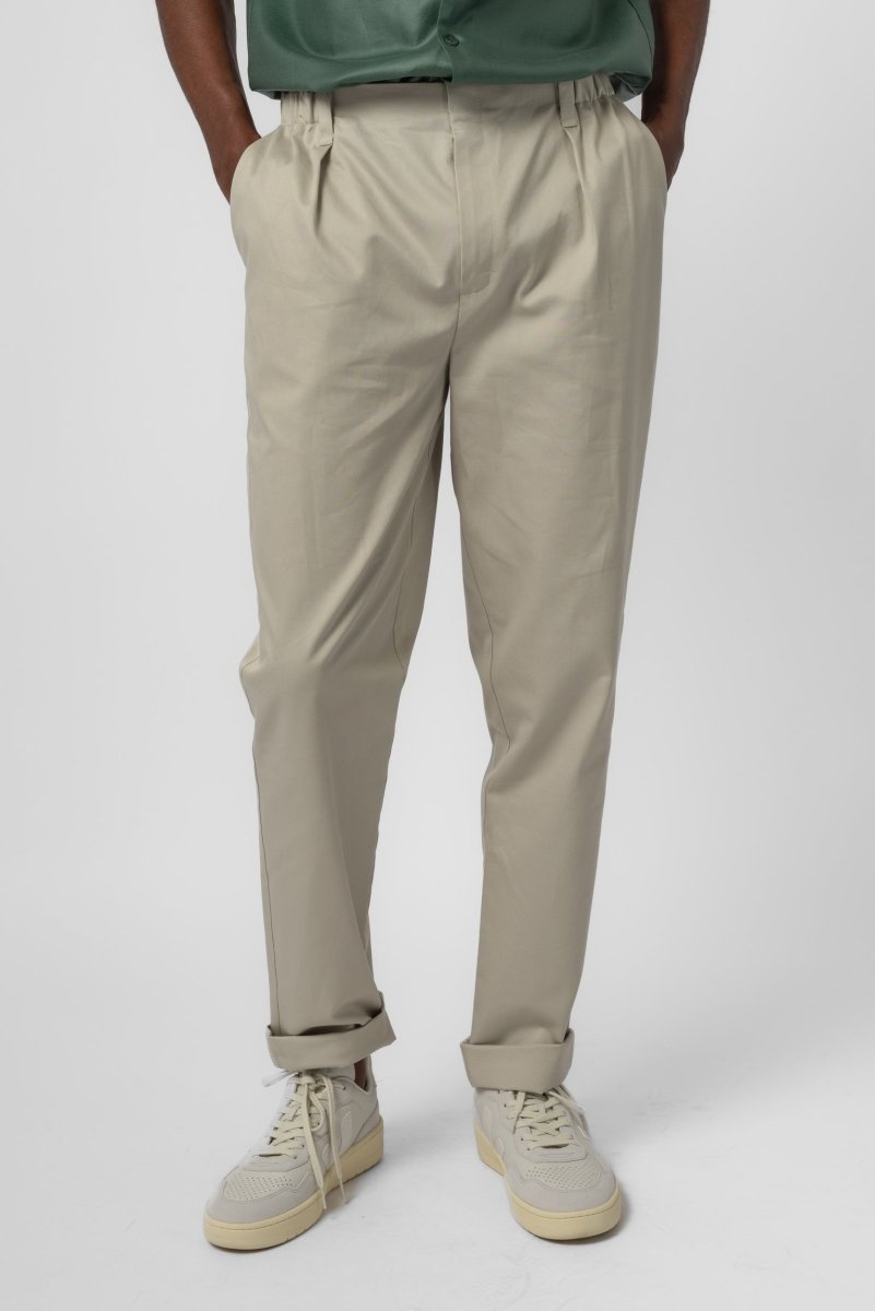 NNIstudio - OFFICE Hose COTTON Male - Stone - XS - 