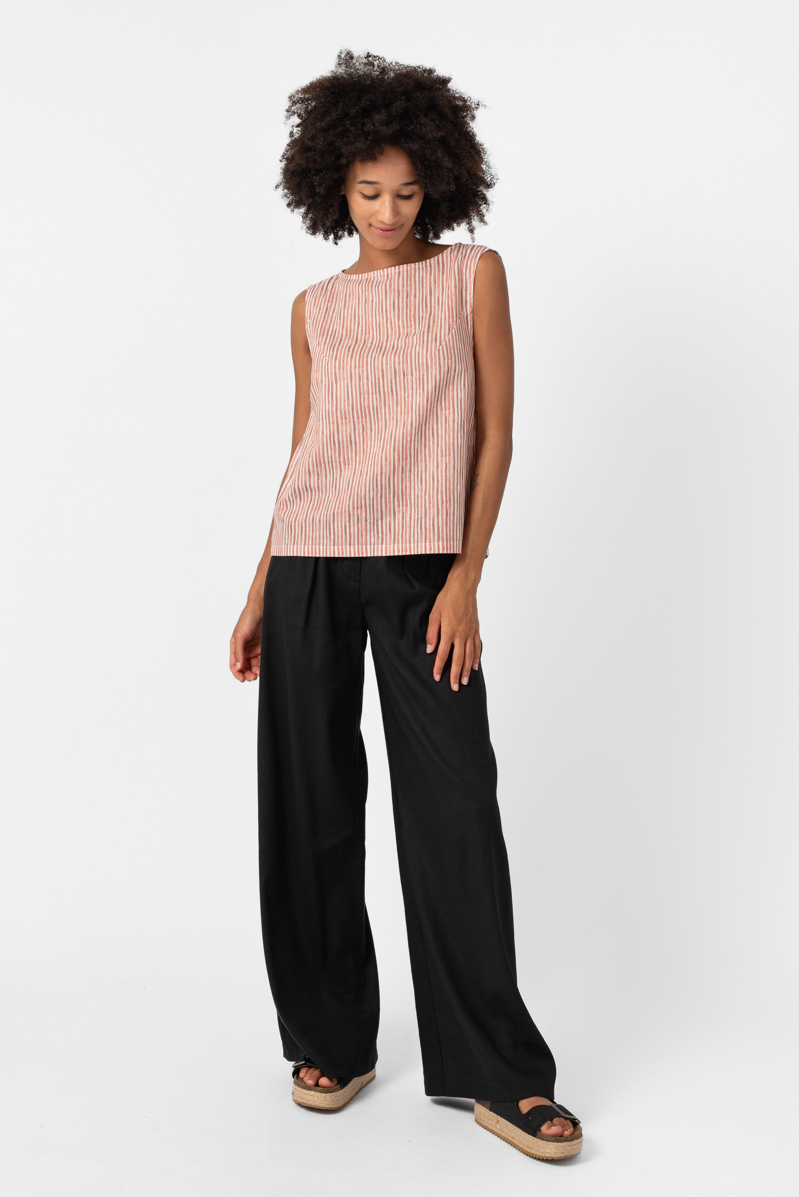 NNIstudio - PALAZZO Hose - Ivory Cream - XS - 