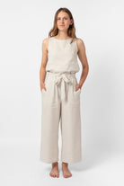 NNIstudio - PAPERBAG LEINEN Culotte - Undyed - XS - 