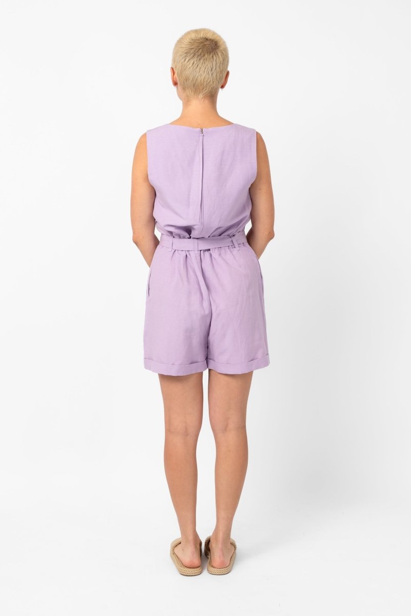 NNIstudio - PIN Kurzoverall - lila - XXS - 