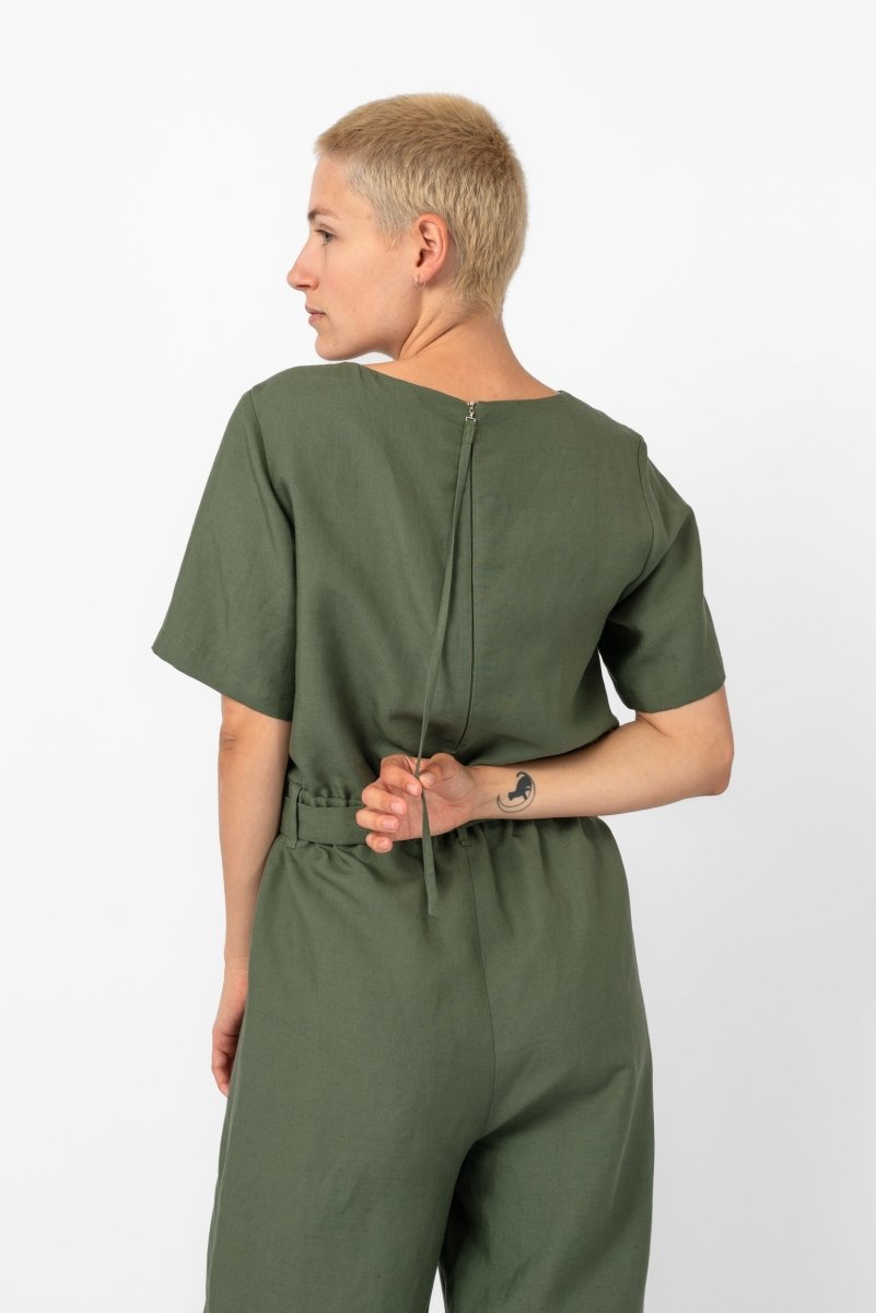 NNIstudio - PLAIN 2.0 Overall – limitierte Farbe - Olivgrün - XXS - 