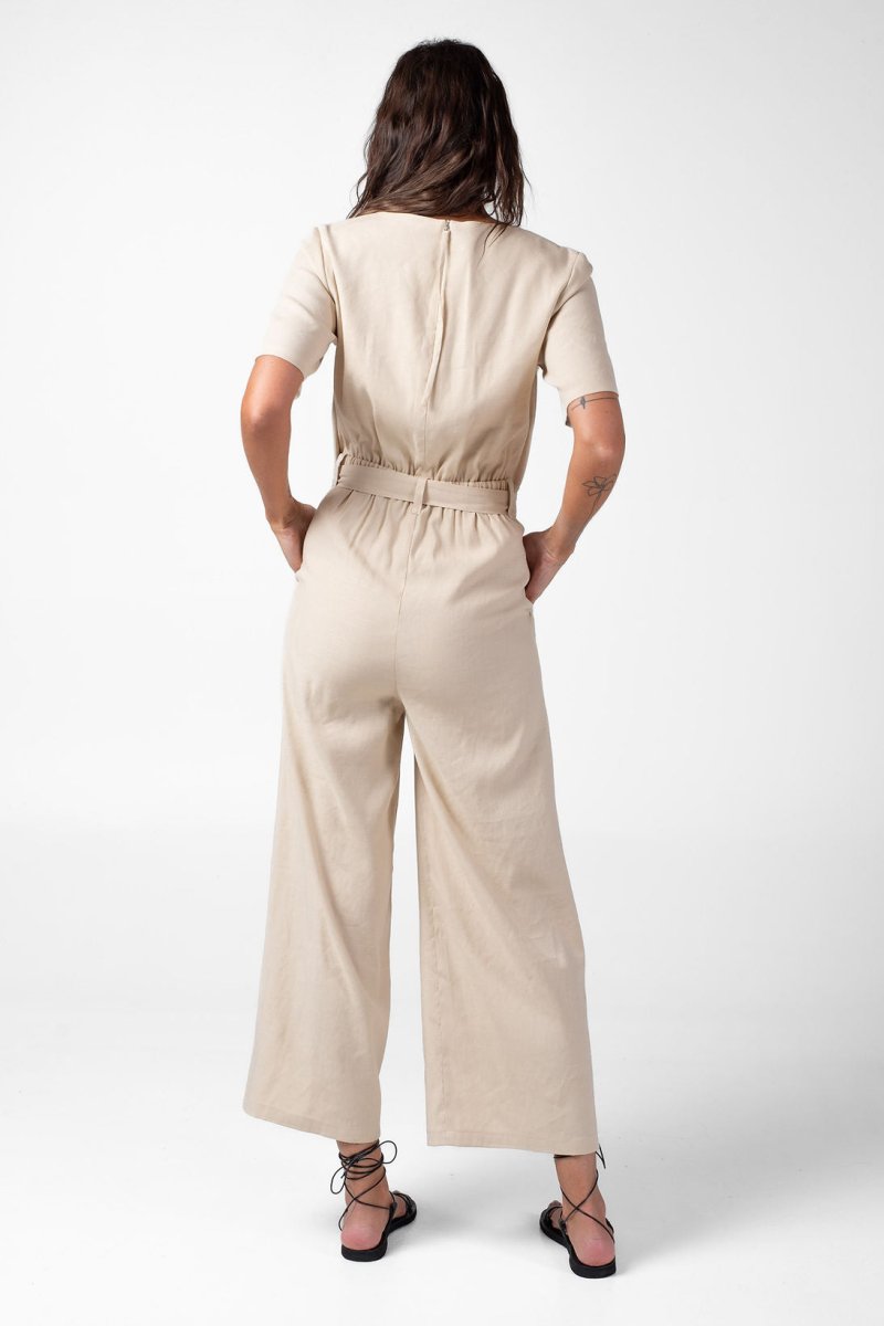NNIstudio - PLAIN Overall - Sand - XXS - 