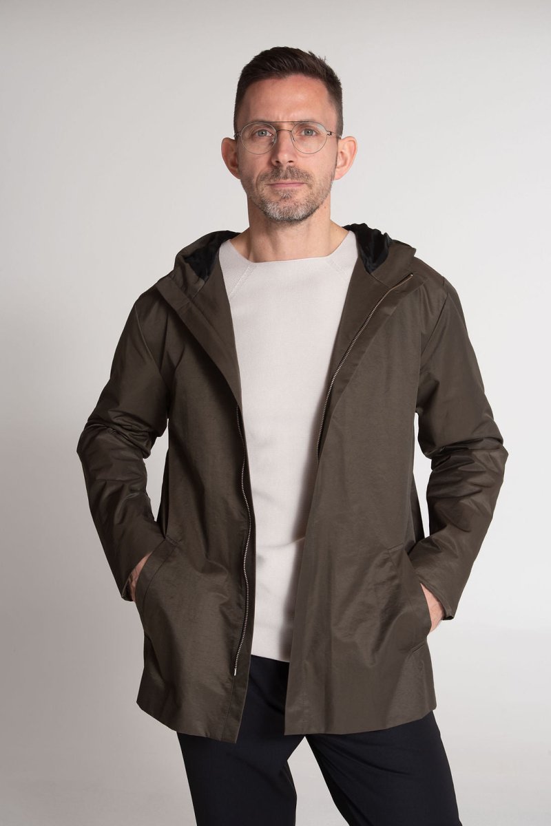 NNIstudio - RAINCOAT Male - Khaki - XS - 