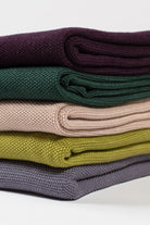 NNIstudio - RICE 2.0 Strick - Stola - Ash Purple - 