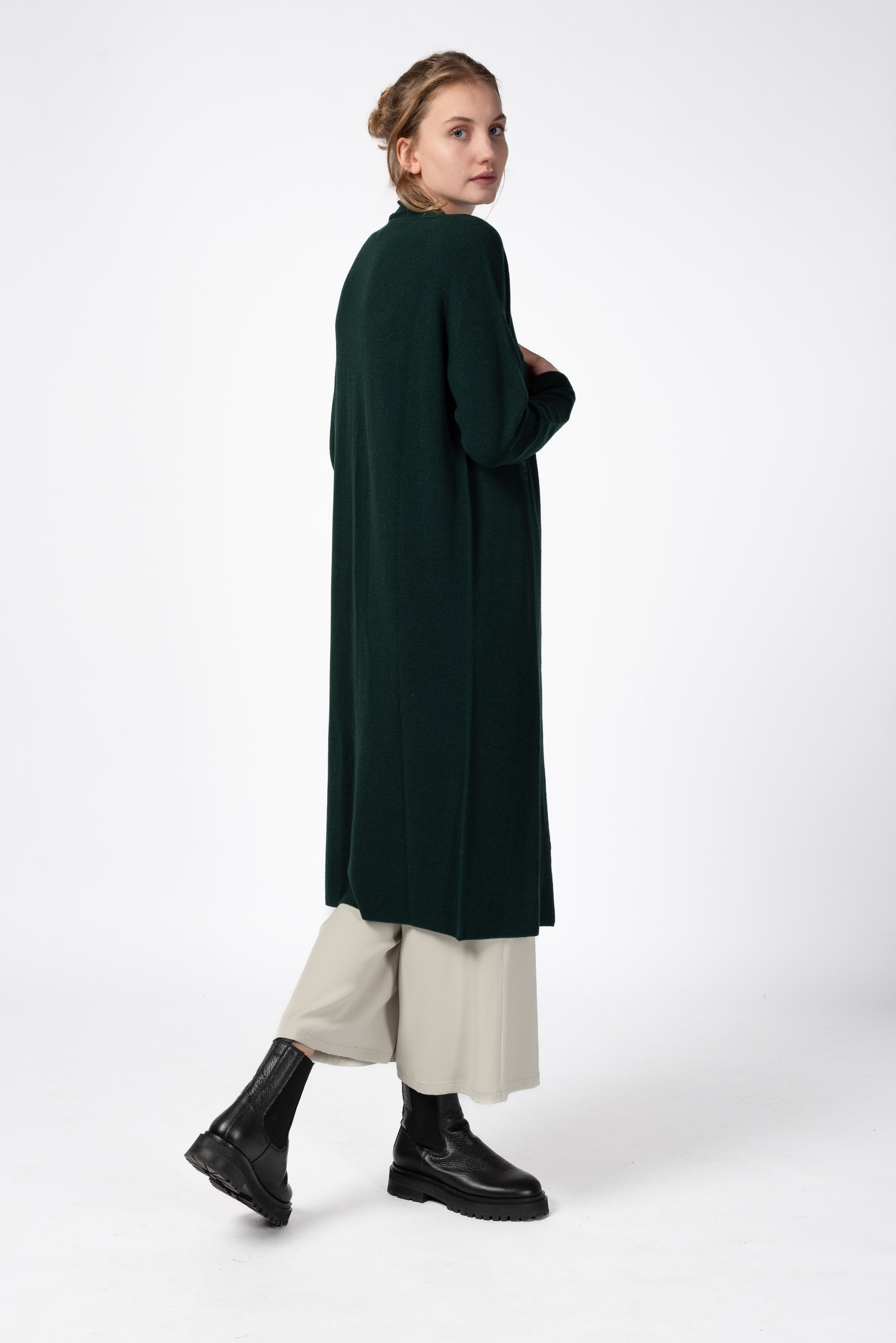 NNIstudio - RICE 2.0 Strickmantel - Misty Lilac - XS - 