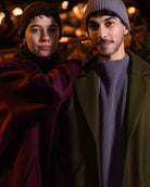 NNIstudio - RICE Stola x CLASSIC Beanie Set - Birch Melange - Birch Melange - 