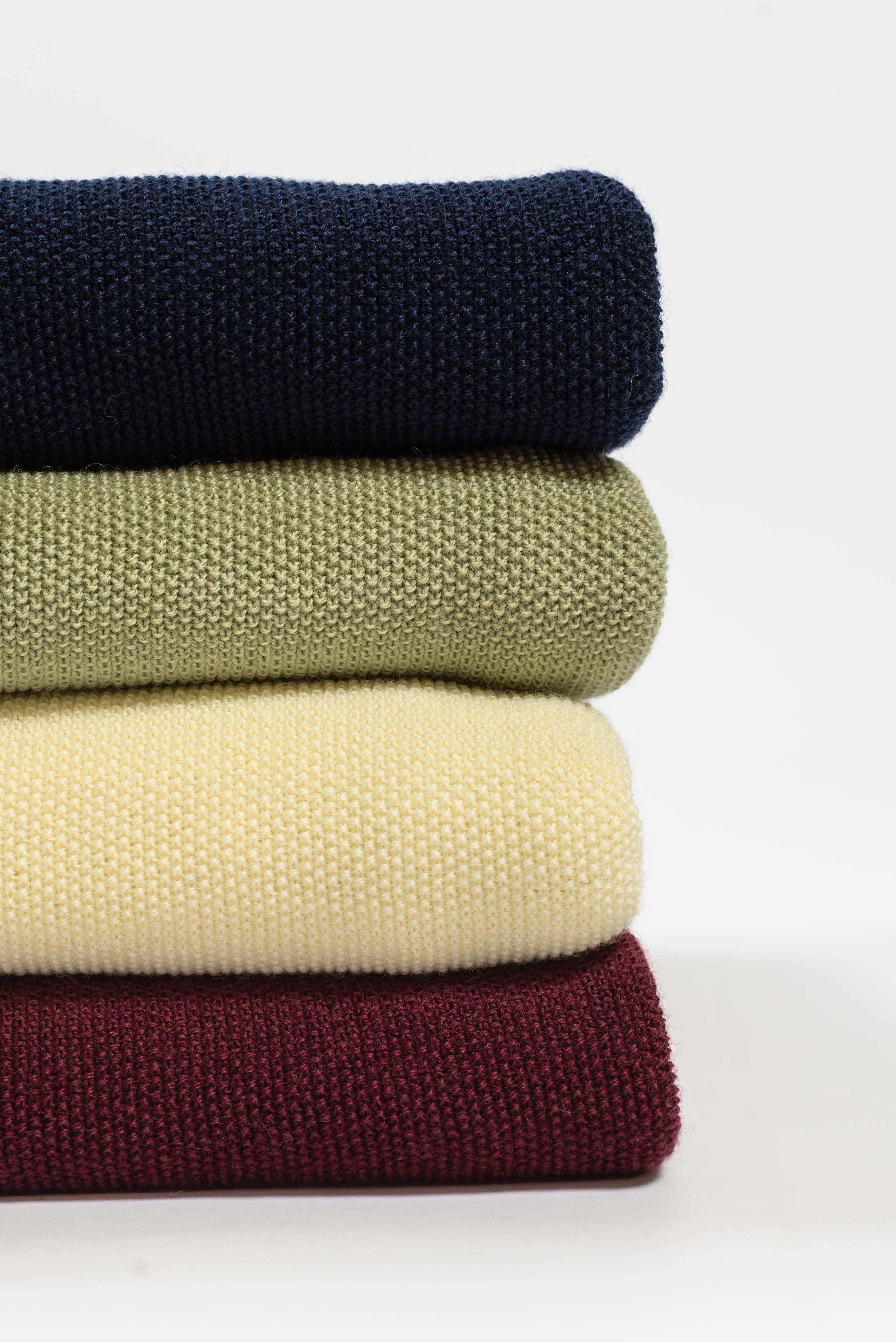 NNIstudio - RICE Strick - Stola - Birch Melange - 