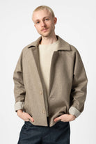 NNIstudio - SHORTCOAT 2.0 Wool Jacke - Nomad Beige - XS - 
