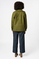NNIstudio - SHORTCOAT 2.0 Wool Jacke - Olive Drab - XS - 