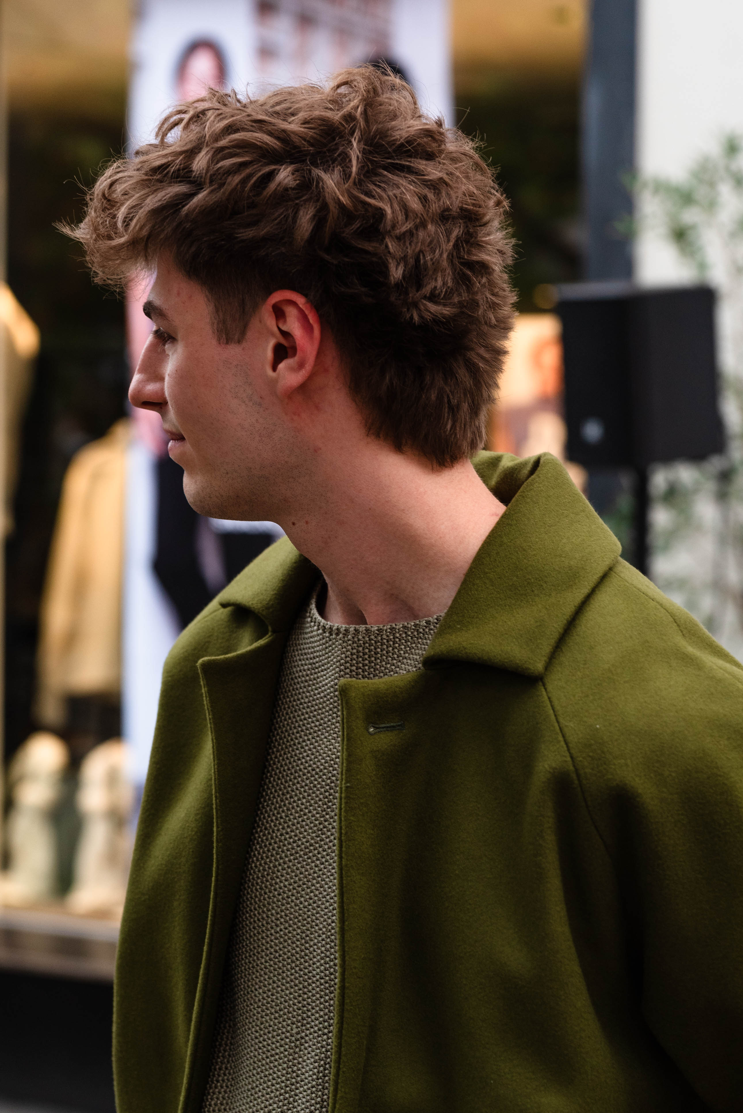 NNIstudio - SHORTCOAT 2.0 Wool Jacke - Olive Drab - XS -