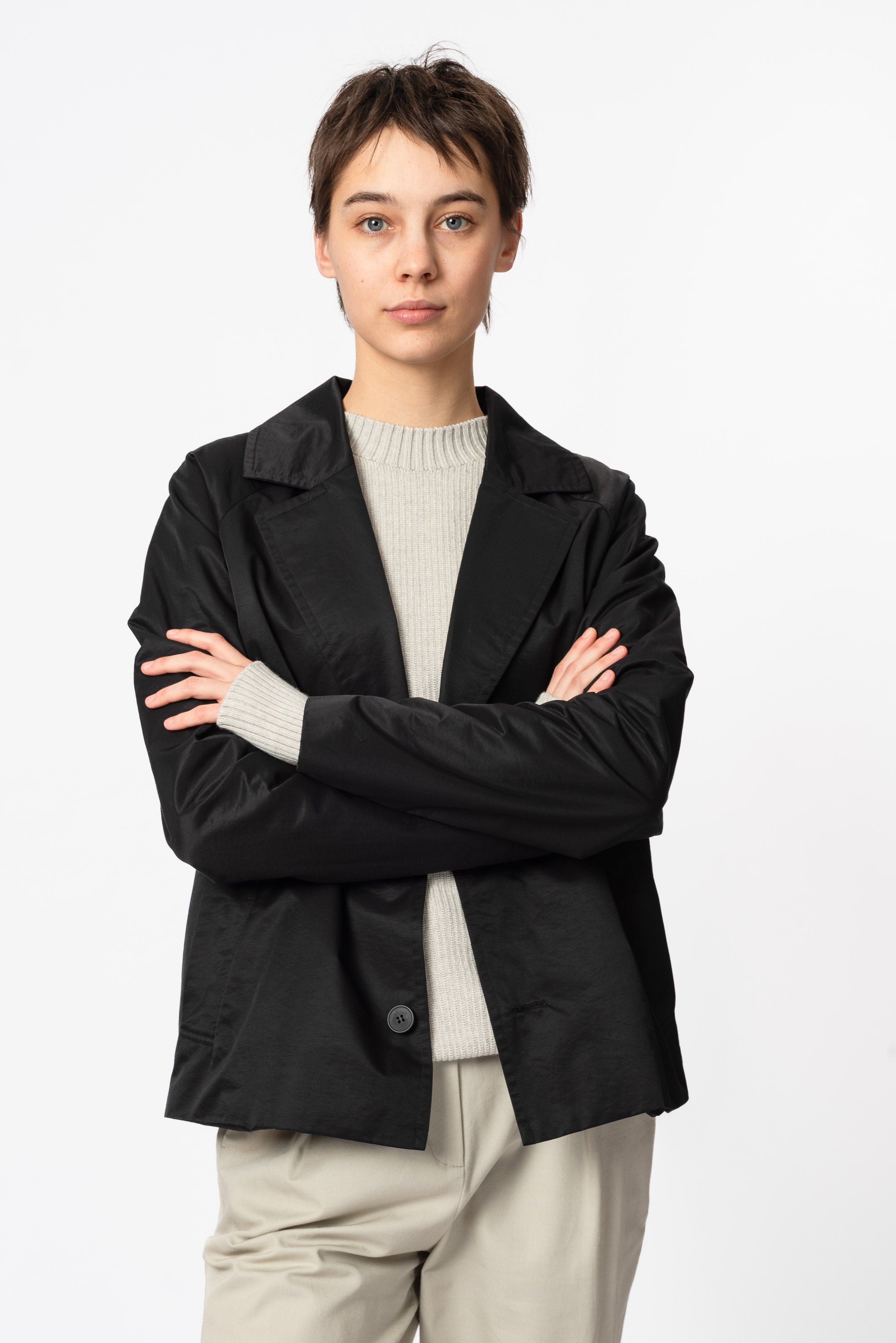 NNIstudio - SHORTCOAT Light - Phantom Black - XS -