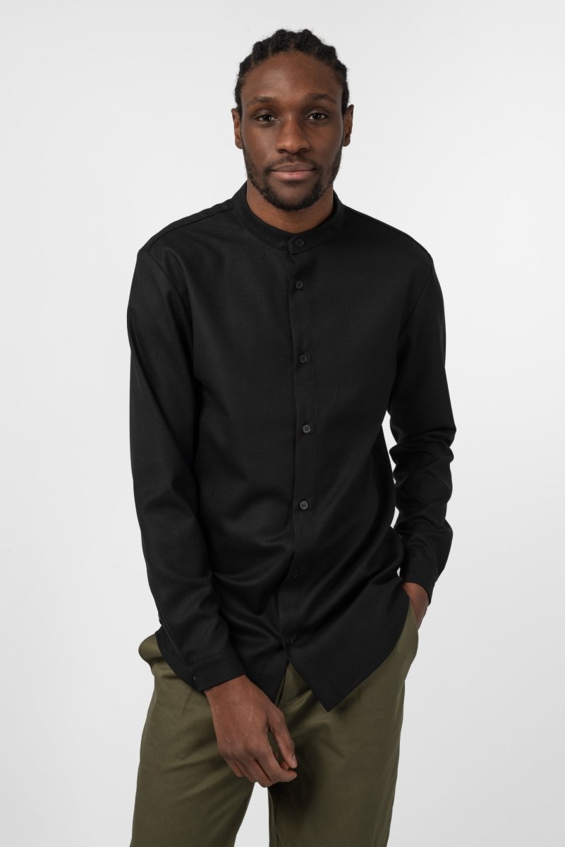 NNIstudio - SLEEK 2.0 Hemd - Schwarz - S - 