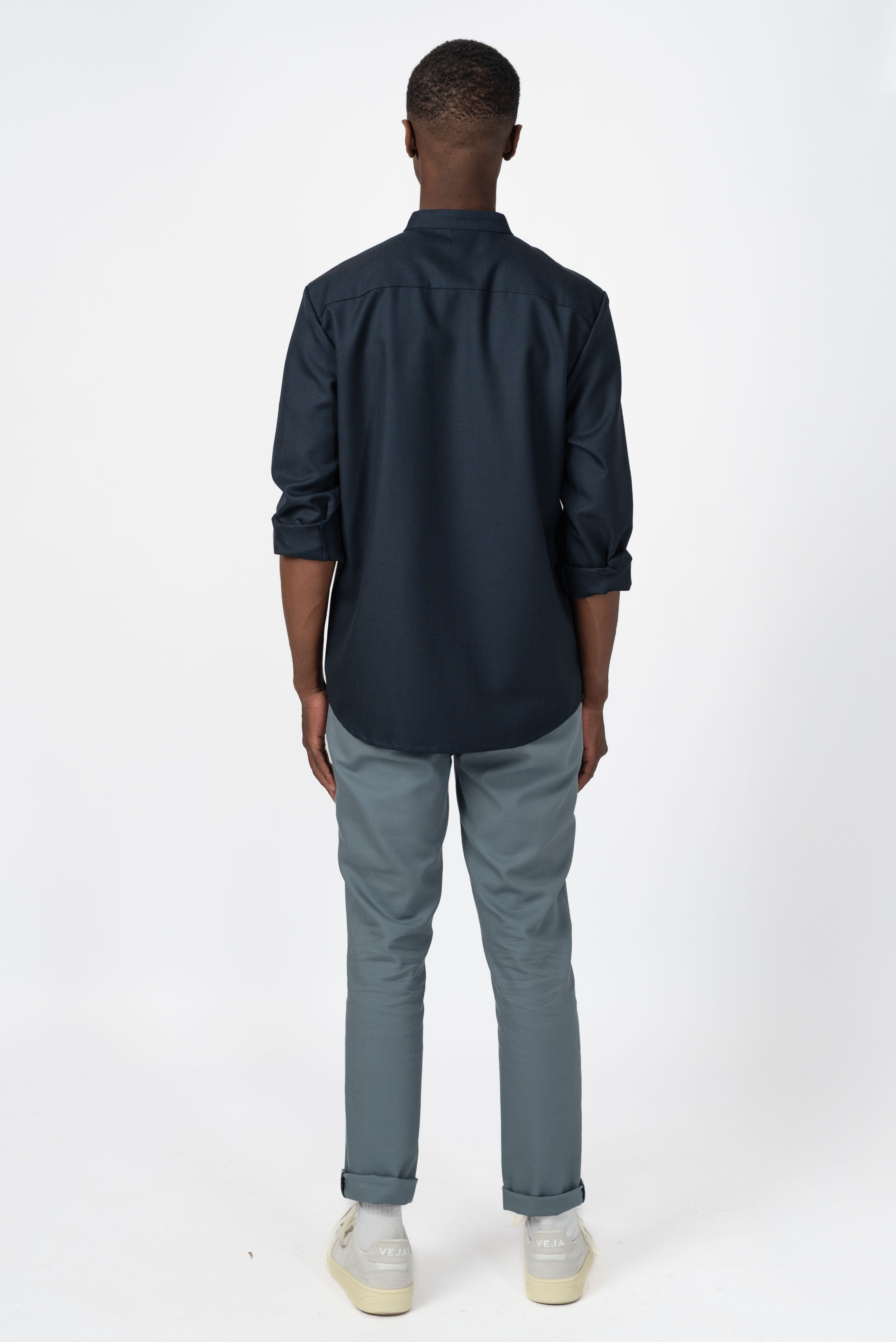 NNIstudio - SLEEK Hemd 2.0 Unisex - Phantom Black - S - 