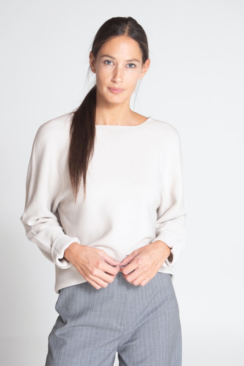 NNIstudio - SLIM Pullover Unisex - Offwhite