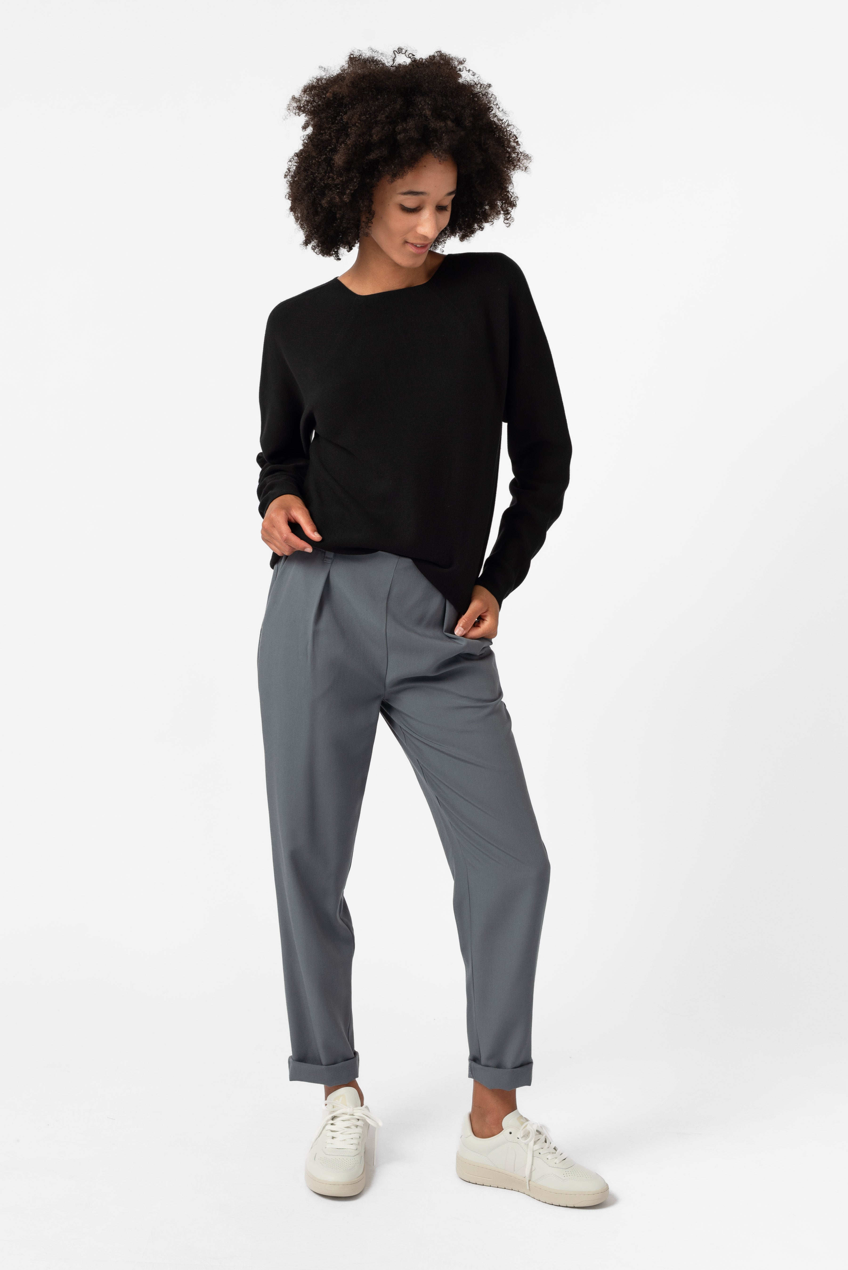 NNIstudio - SLIM Pullover Unisex - Rosé - XS - 