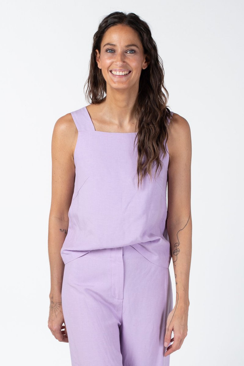 NNIstudio - SNUG Top - Lila - XS - 