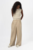 NNIstudio - SPAZIO Hose Leinen - India Blue - XS - 