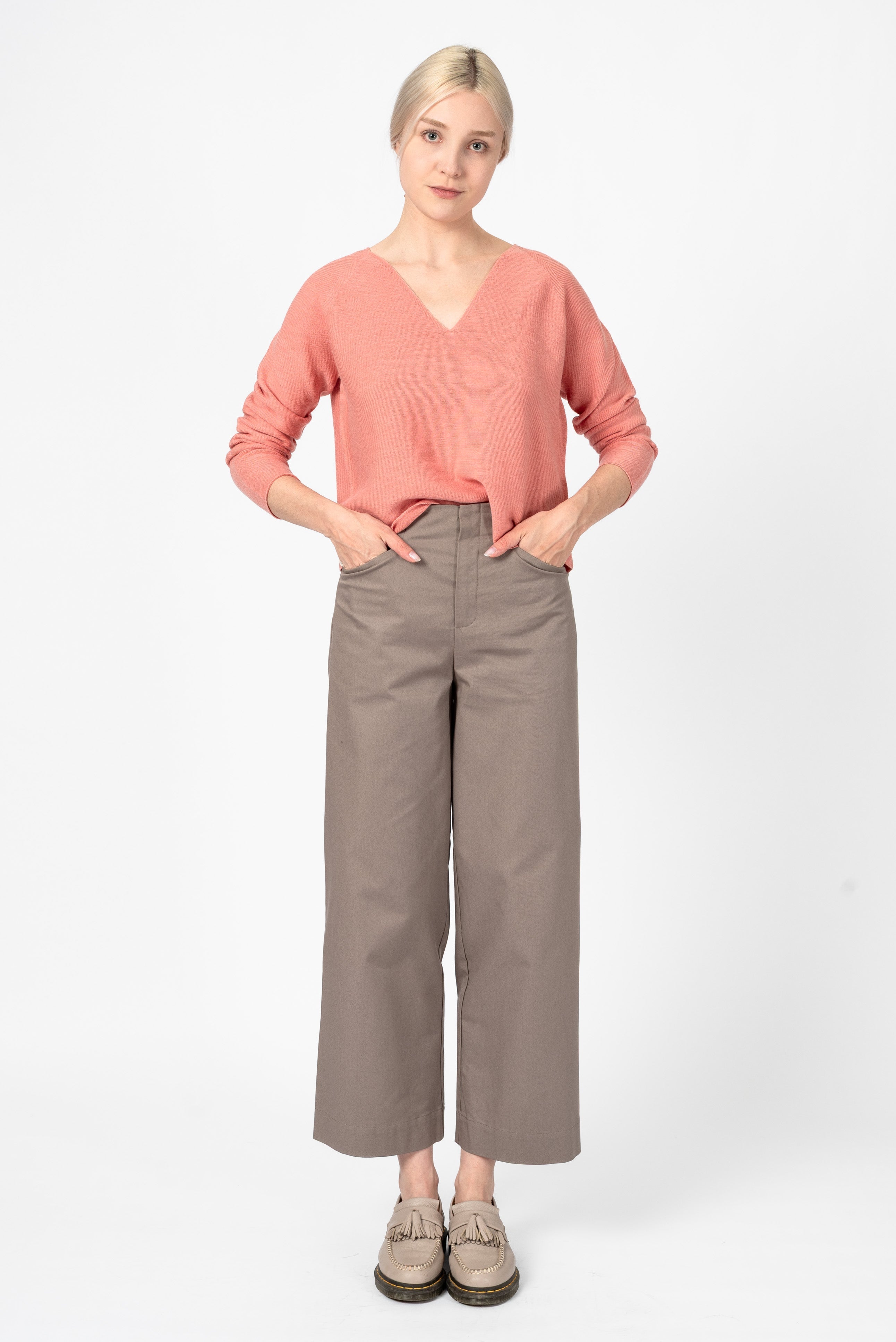 NNIstudio - STRAIGHT Hose Cotton - Stucco Beige - XS - 