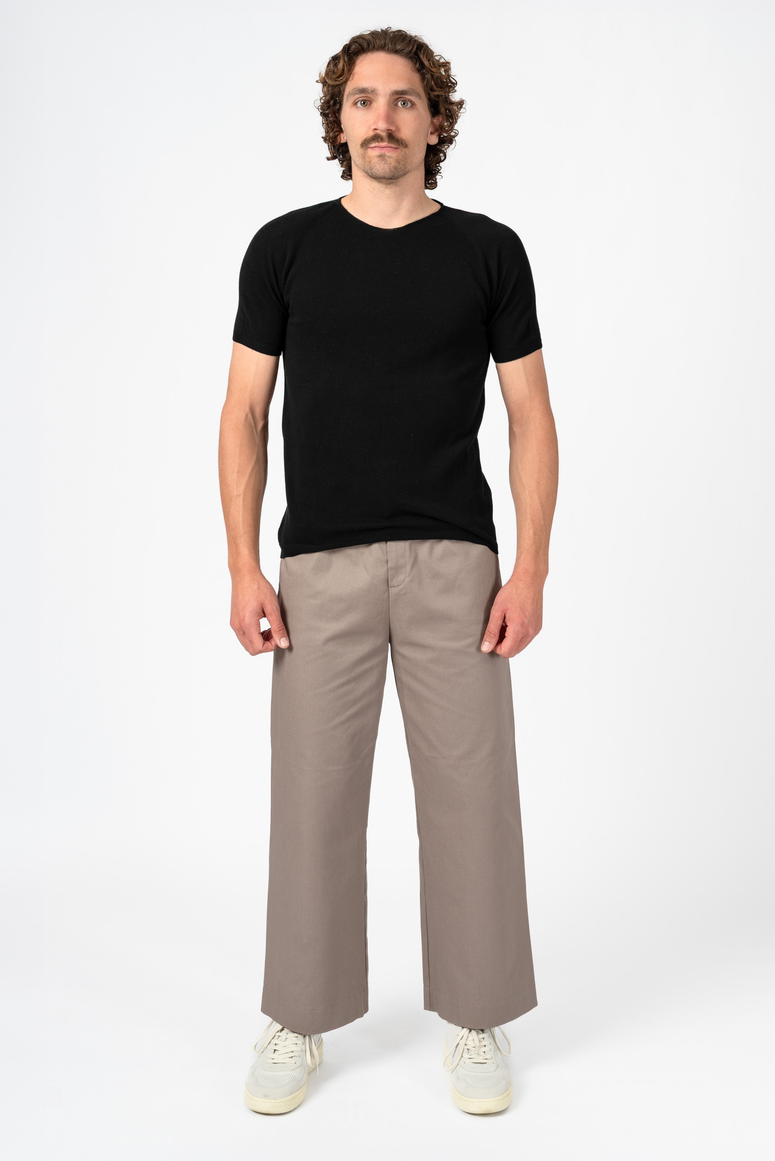 NNIstudio - STRAIGHT Hose Cotton - Stucco Beige - XS - 