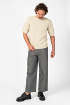 NNIstudio - STRAIGHT Hose Denim - Black / Undyed - XS - 