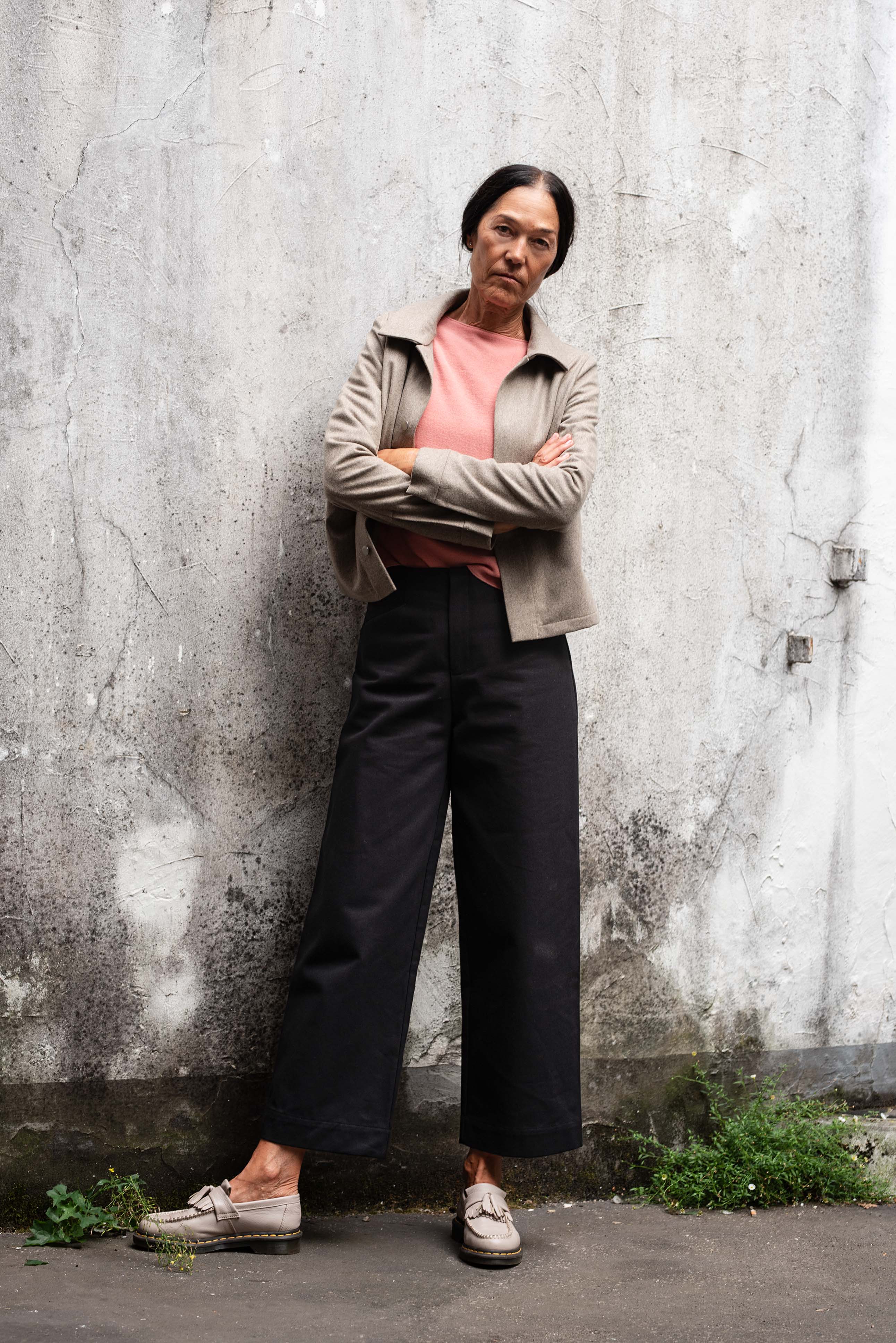 NNIstudio - STRAIGHT Hose Denim - Dark Navy - XS -