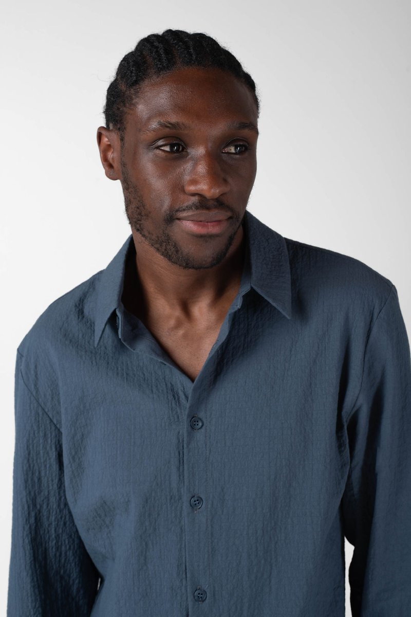 NNIstudio - SUITED Hemd Unisex - Blau - XS -