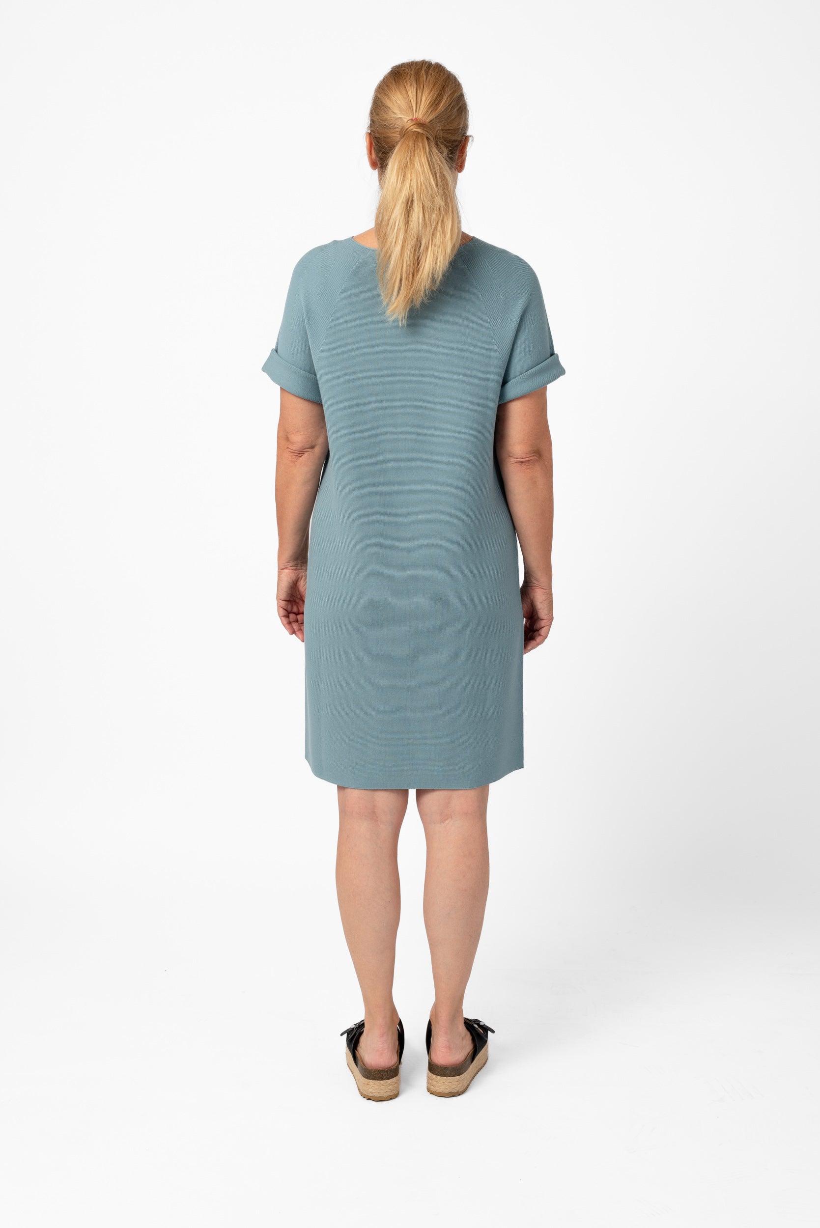 NNIstudio - SWING Kleid - Anthrazit - XS - 