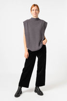 NNIstudio - TURTLENECK Strick - Pullunder - Ash Purple - XS - 