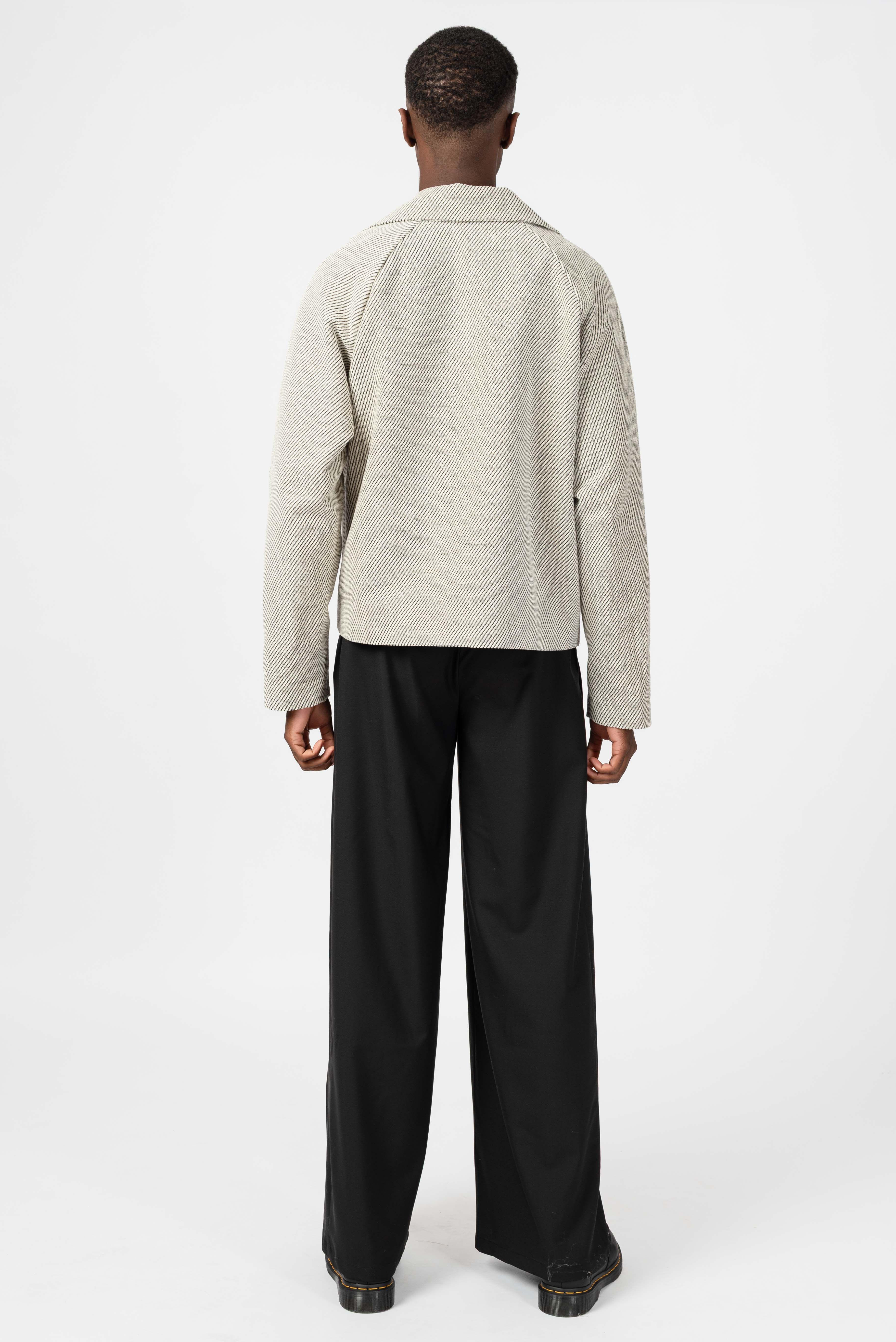 NNIstudio - UNLINED Jacke - Phantom Black / Birch White - Onesize - 