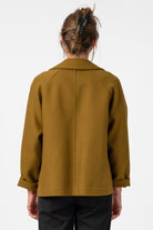 NNIstudio - UNLINED Jacke - Tapenade Golden Brown - Onesize - 