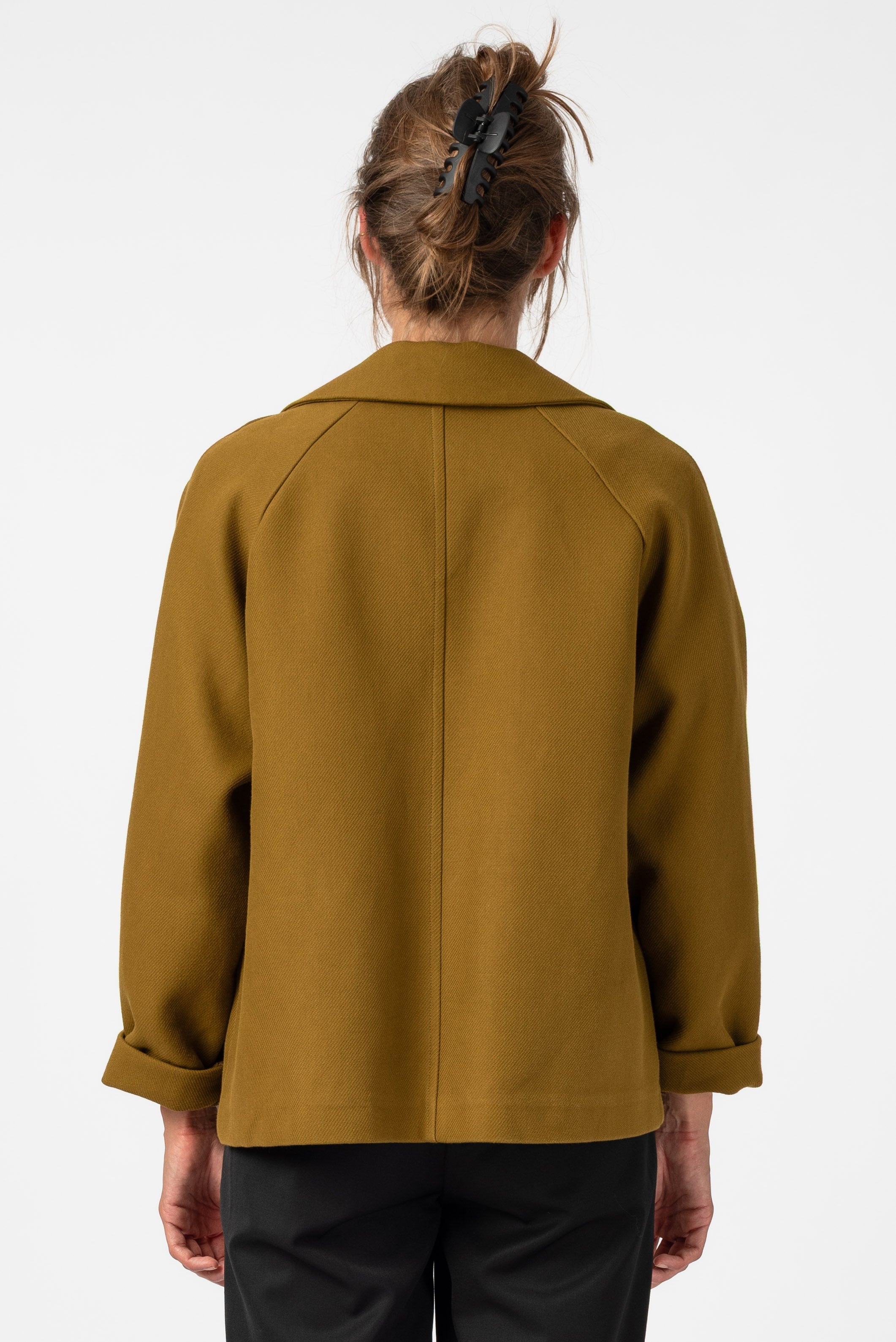 NNIstudio - UNLINED Jacke - Tapenade Golden Brown - Onesize - 